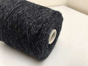 Aran uld-hør luksus blanding - drøn lækker kvalitet, antracit melange
